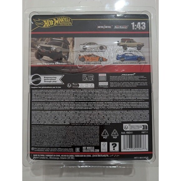 Hot Wheels Premium  1:43 Real Riders 2000 Toyota 4Runner HWT11 Metal #16 - Picture 2 of 4